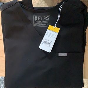 Fig Catarina Black Top Size Medium
